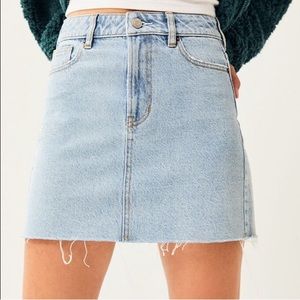 PACSUN denim skirt